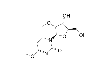 4-Methoxy-1-(2'-O-methyl-.beta.-D-ribofuranosyl)-2-pyrimidinone