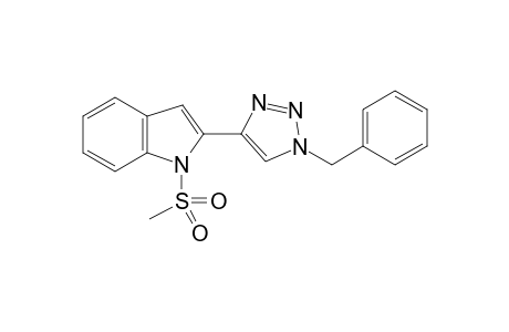 2-(1-Benzyl-1H-1,2,3-triazol-4-yl)-1-(methylsulfonyl)-1H-indole