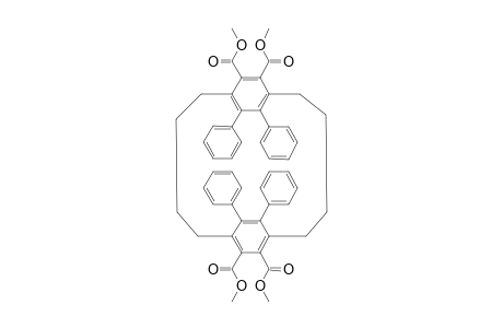 Tetramethyl 9,10,19,20-tetraphenyl[4.4]paracyclophane-6,7,16,17-tetracarboxylate