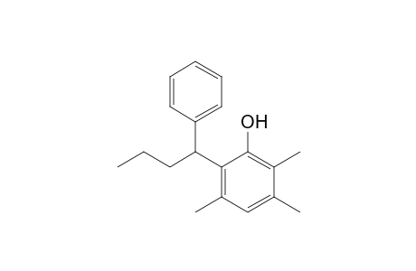 2,3,5-trimethyl-6-(1-phenylbutyl)phenol
