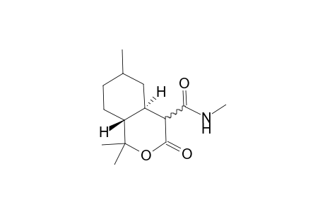 (4aR,8aR)-1,1,6-Trimethyl-3-oxo-octahydro-isochromene-4-carboxylic acid methylamide