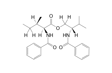 (-)-N-Benzoyl L-valinyl N'-benzoyl-L-isoleucinate