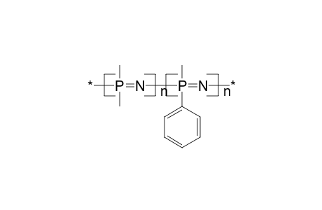 Poly(dimethylphosphazene-co-methylphenylphosphazene)