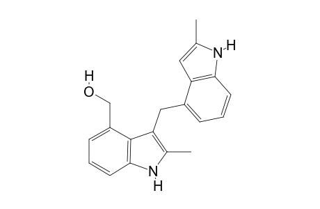 [2-methyl-3-[(2-methyl-1H-indol-4-yl)methyl]-1H-indol-4-yl]methanol