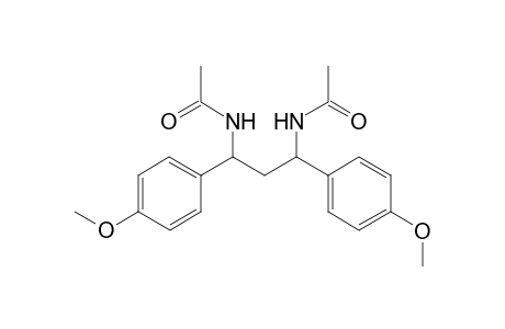 1,3-bis(4'-Methoxyphenyl)-1,3-diacetaminopropane