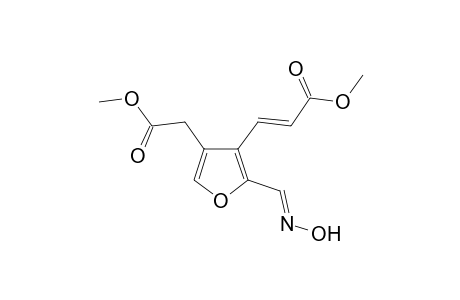 2-Oxime-3-(2-methoxycarbonylvinyl)-4-methoxycarbonylmethylfuran