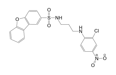 dibenzo[b,d]furan-2-sulfonamide, N-[3-[(2-chloro-4-nitrophenyl)amino]propyl]-