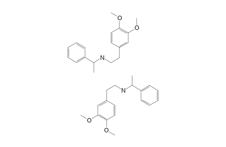 N-(1-PHENYLETHYL)-2-(3,4-DIMETHOXYPHENYL)-ETHYLAMINE