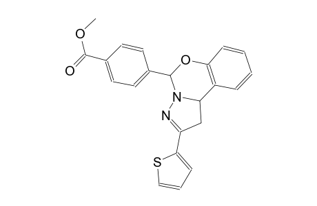 methyl 4-[2-(2-thienyl)-1,10b-dihydropyrazolo[1,5-c][1,3]benzoxazin-5-yl]benzoate