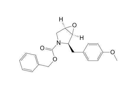 6-Oxa-3-azabicyclo[3.1.0]hexane-3-carboxylic acid, 2-[(4-methoxyphenyl)methyl]-, phenylmethyl ester, (1.alpha.,2.beta.,5.alpha.)-(.+-.)-