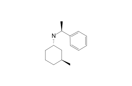 N-(1-PHENYLETHYL)-3-METHYL-CYCLOHEXANAMINE;SRS-ISOMER
