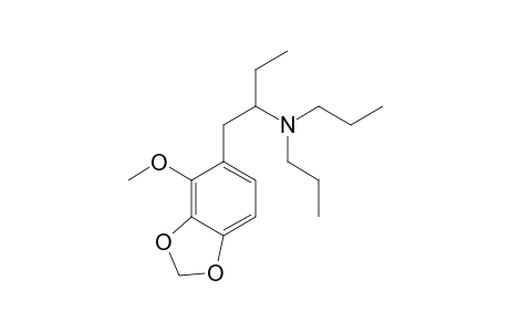 N,N-Dipropyl-1-(2-methoxy-3,4-methylenedioxyphenyl)butan-2-amine
