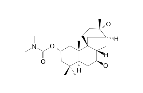 2-ALPHA-DIMETHYLCARBAMOXY-7-BETA,13-DIHYDROXYSTEMODANE