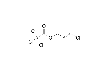 Trichloroacetic acid, 3-chloroprop-2-enyl ester