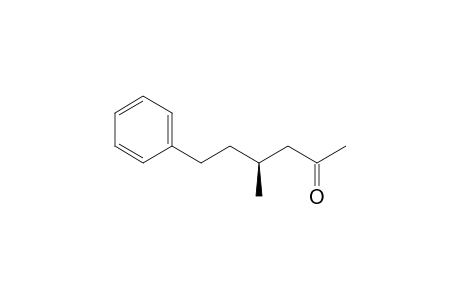 (S)-4-Methyl-6-phenyl-2-hexanone