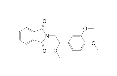 N-[2-(Methoxy)-2-(3,4-dimethoxyphenyl)ethyl]phthalimide