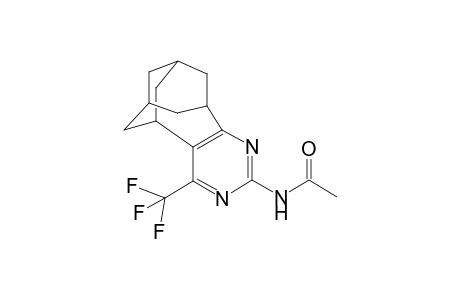 2-Acetylamino-4-trifluoromethyl-6,7,8,9,10,11-hexahydro-5,9;7,11-dimethano-5H-[9]annuleno[d]pyrimidine