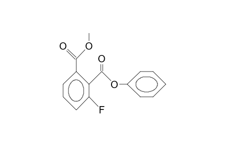 3-Fluoro-2-phenoxycarbonyl-benzoic acid, methyl ester