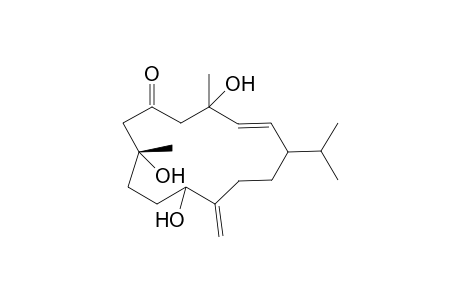 (8R)-4,8,11-Trihydroxy-2,12(20)-cembradiene-6-one