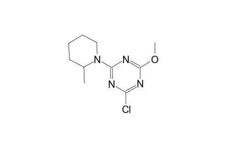 2-Chloro-4-methoxy-6-(2-methyl-1-piperidinyl)-1,3,5-triazine