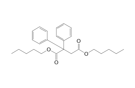 2,2-diphenylsuccinic acid, dipentyl ester