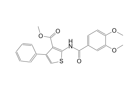methyl 2-[(3,4-dimethoxybenzoyl)amino]-4-phenyl-3-thiophenecarboxylate