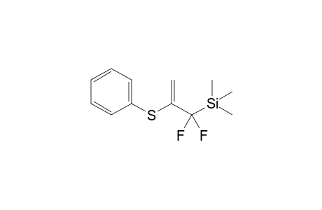 3,3-Difluoro-2-(phenylthio)-3-trimethylsilylpropene