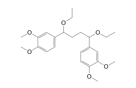 1,4-Bis(3',4'-dimethoxyphenyl)-1,4-diethoxybutane