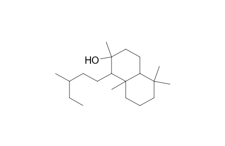 2-Naphthalenol, decahydro-2,5,5,8a-tetramethyl-1-(3-methylpentyl)-