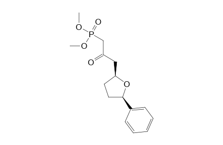 Dimethyl[2-Oxo-3-(5-phenyltetrahydrofuran-2-yl)propyl]phosphonate