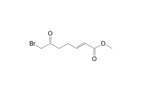 Methyl (E)-7-bromo-6-oxohept-2-enoate