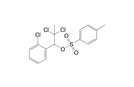 o-chloro-a-(1,1-dichloroethyl)benzyl alcohol, p-toluenesulfonate