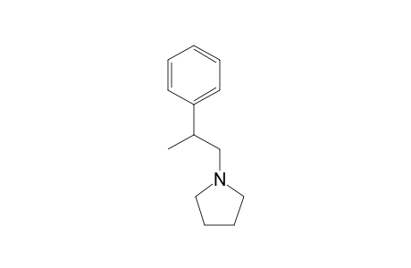 Pyrrolidine, 1-(2-phenylpropyl)-