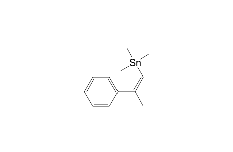 Trimethyl-[(E)-2-phenylprop-1-enyl]stannane