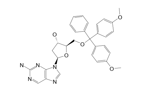 5'-O-DIMETHOXYTRITYL-9-(BETA-D-2'-DEOXYFURANOSYL)-2-AMINOPURINE