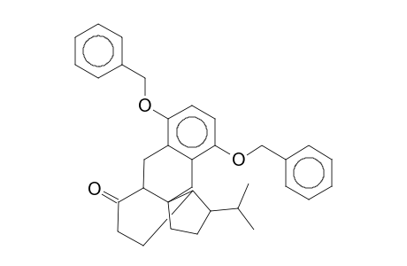 Cyclopenta[d]anthracene, 3-isopropyl-8,11-bis(benzyloxy)-6(6aH)-oxo-1,2,3,3a,4,5,7,12-octahydro-