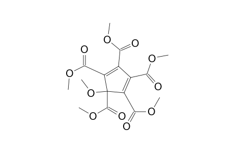 1,3-Cyclopentadiene-1,2,3,4,5-pentacarboxylic acid, 5-methoxy-, pentamethyl ester