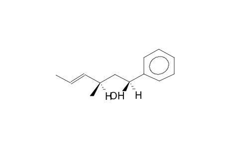 ERYTHRO-(1-HYDROXY-3-METHYLHEX-4E-ENYL)BENZENE