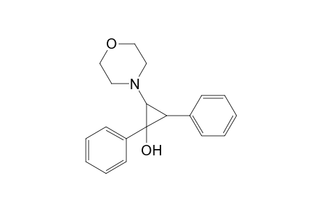 2-Morpholino-1,3-diphenylcyclopropanol