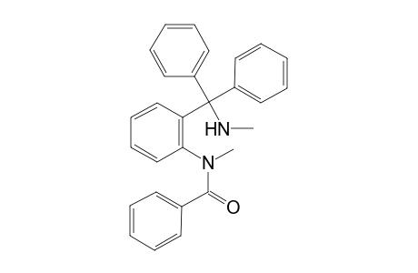 N-methyl-N-{2-[(methylamino)diphenylmethyl]phenyl}benzamide