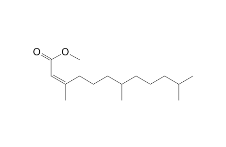 (Z)-3,7,11-trimethyl dodec-2-enoic acid methylester