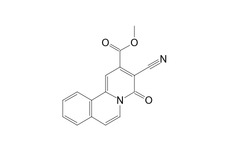Methyl 3-cyano-4-oxo-4H-pyrido[2,1-a]isoquinoline-2-carboxylate