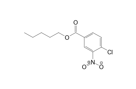 Benzoic acid, 4-chloro-3-nitro-, pentyl ester