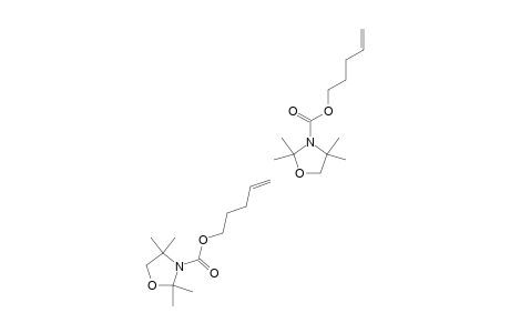 4-PENTENYL-2,2,4,4-TETRAMETHYL-1,3-OXAZOLIDINE-3-CARBOXYLATE