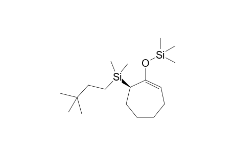 (+)-(7R)-7-[Dimethyl(1,1,1-trimethylprop-3-yl)silyl]-1-cycloheptenyl 1,1,1-Trimethylsilyl Ether