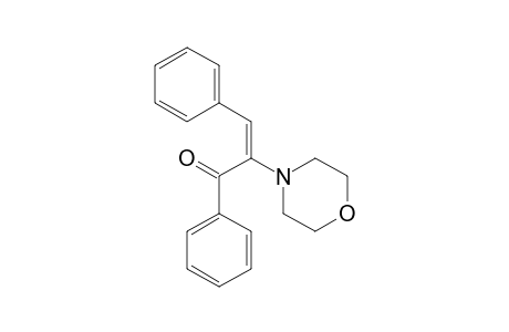 2-morpholino-1,3-diphenylprop-1-en-3-one