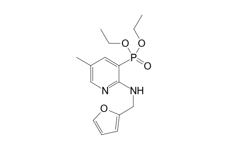 Diethyl[5'-methyl-2'-(furan-2"-ylmethylamino)pyridin-3'-yl]Phosphonate