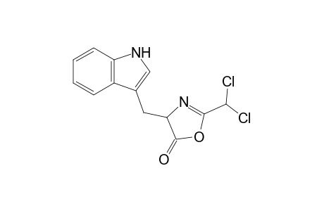 4-(3'-Indolylmethyl)-2-(dichloromethyl)-5(4H)-oxazolone