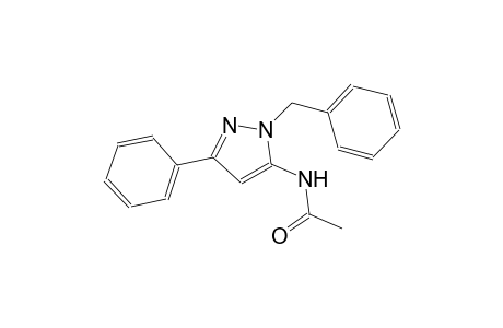 N-(1-benzyl-3-phenyl-1H-pyrazol-5-yl)acetamide