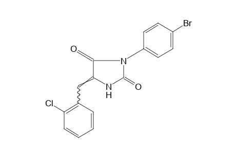 3-(p-BROMOPHENYL)-5-(o-CHLOROBENZYLIDENE)HYDANTOIN